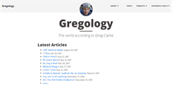 Desktop Screenshot of gregology.net